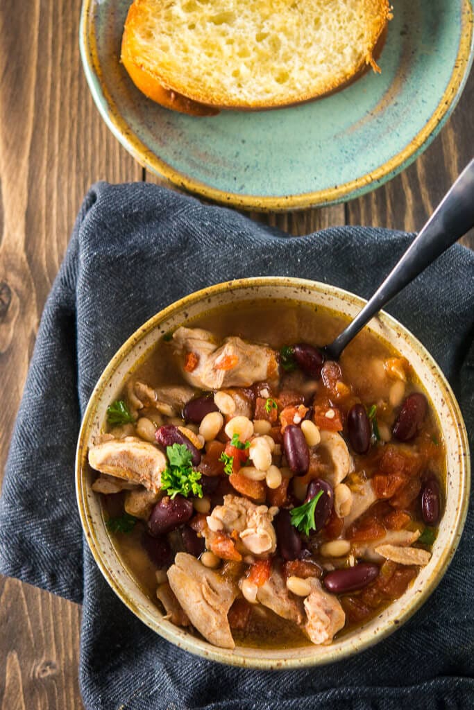 Slow Cooker Spicy Chicken Stew