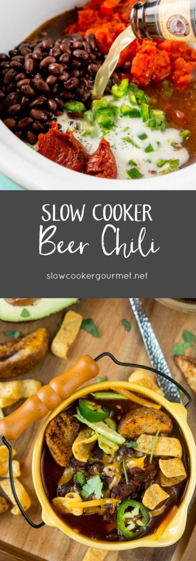 Slow Cooker Beer Chili