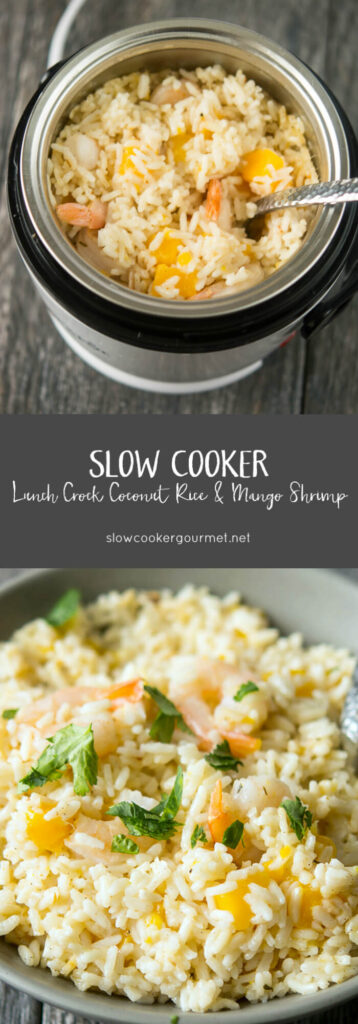 Slow Cooker Lunch Crock Coconut Rice &