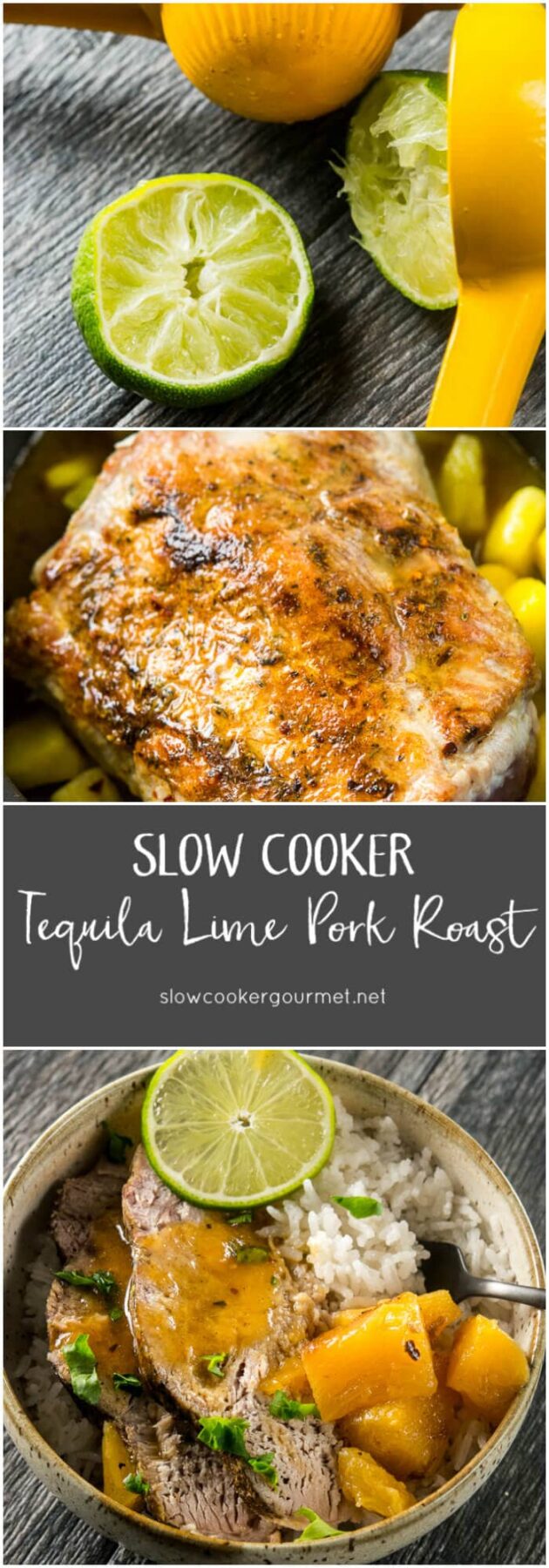 Slow Cooker Tequila Lime Pork Roast