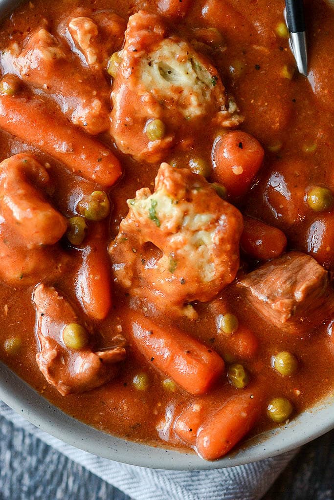 Slow Cooker Beef and Herbed Dumpling Stew Slow Cooker Gourmet