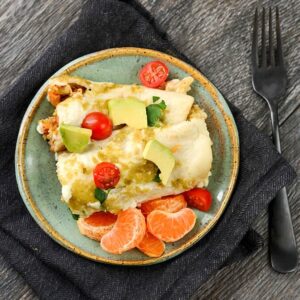 Slow Cooker Breakfast Enchiladas