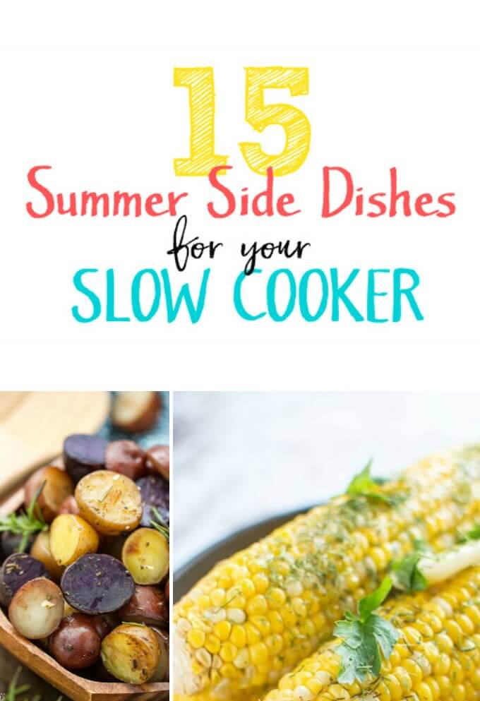 Summer is filled with fun gatherings with family and friends. Sometimes figuring out what to take can be a challenge... but why not use your slow cooker at your next pot luck? From baked beans to corn on the cob, I think you'll love these summer side dish recipes you can make in your slow cooker!