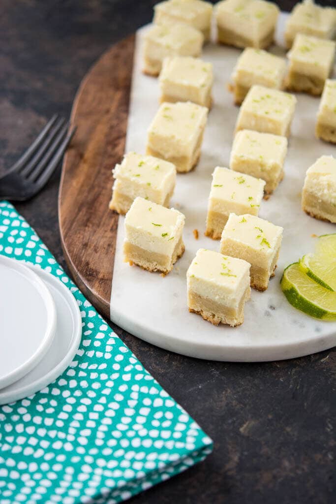 Crock-Pot Lime Cheesecake Bites