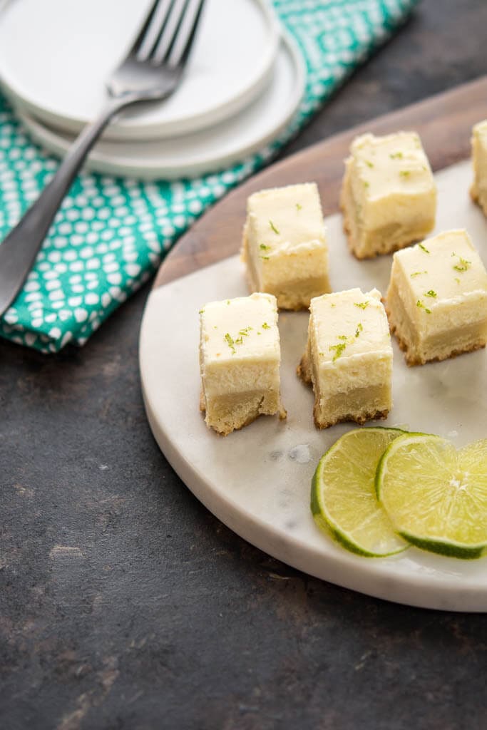 Crock-Pot Lime Cheesecake Bites