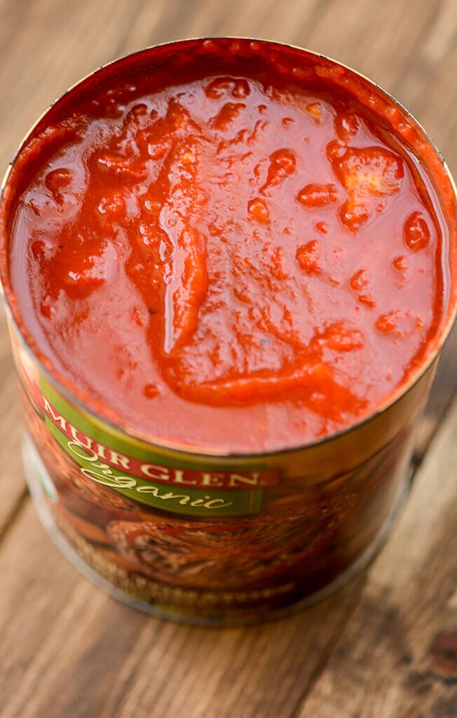 Can of crushed tomatoes - Slow Cooker Chicken in Tomato Sauce