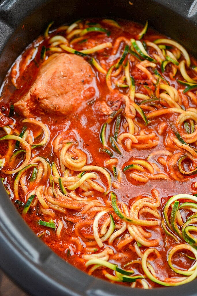 Slow Cooker Chicken in Tomato Sauce