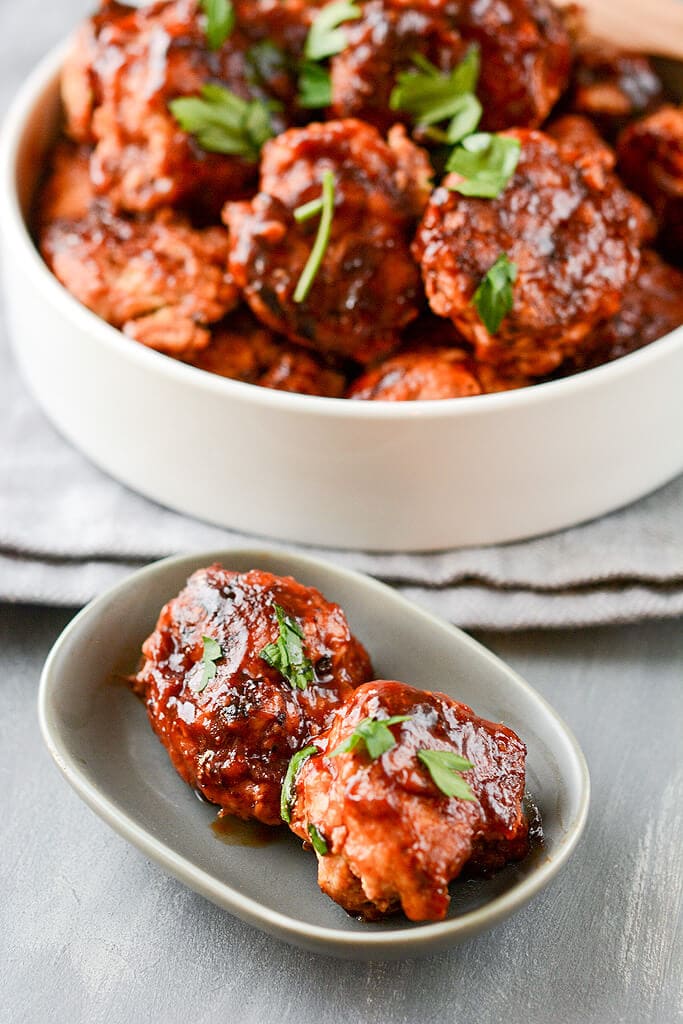 Slow Cooker Honey BBQ Meatballs Slow Cooker Gourmet