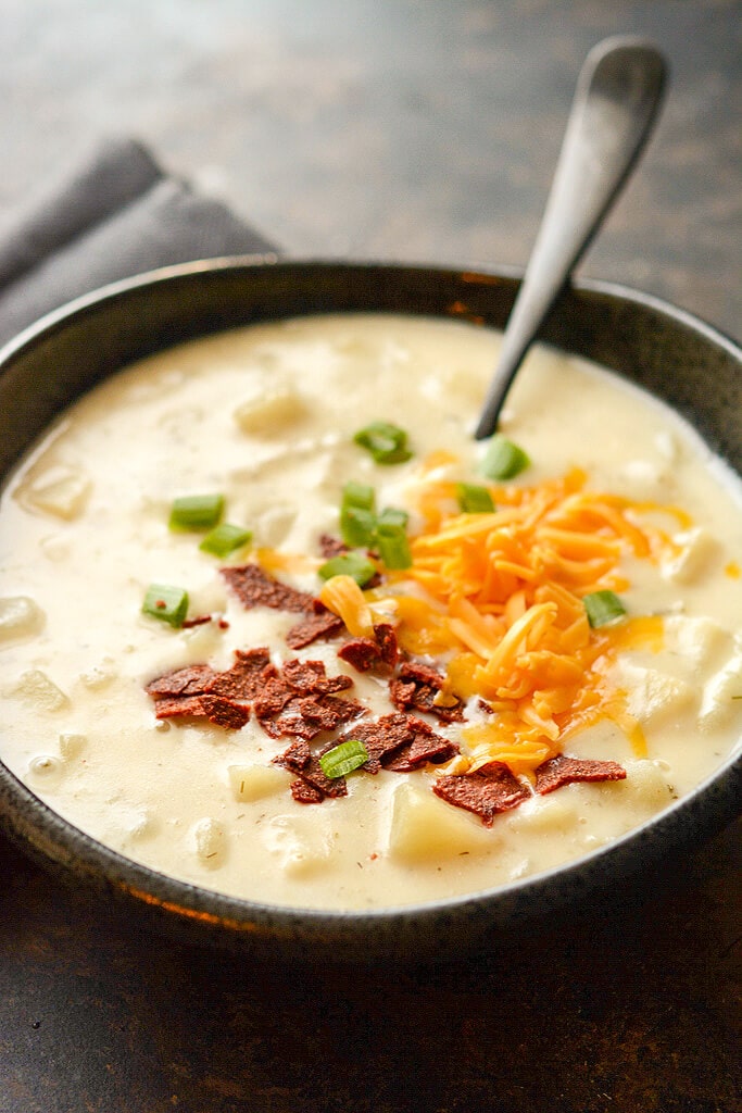 Loaded Baked Potato Soup Freezer Meal - Together Farms