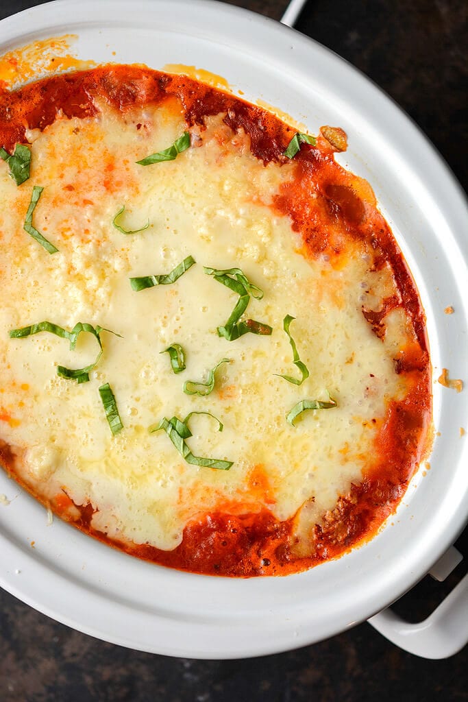 Slow Cooker Zucchini Lasagna