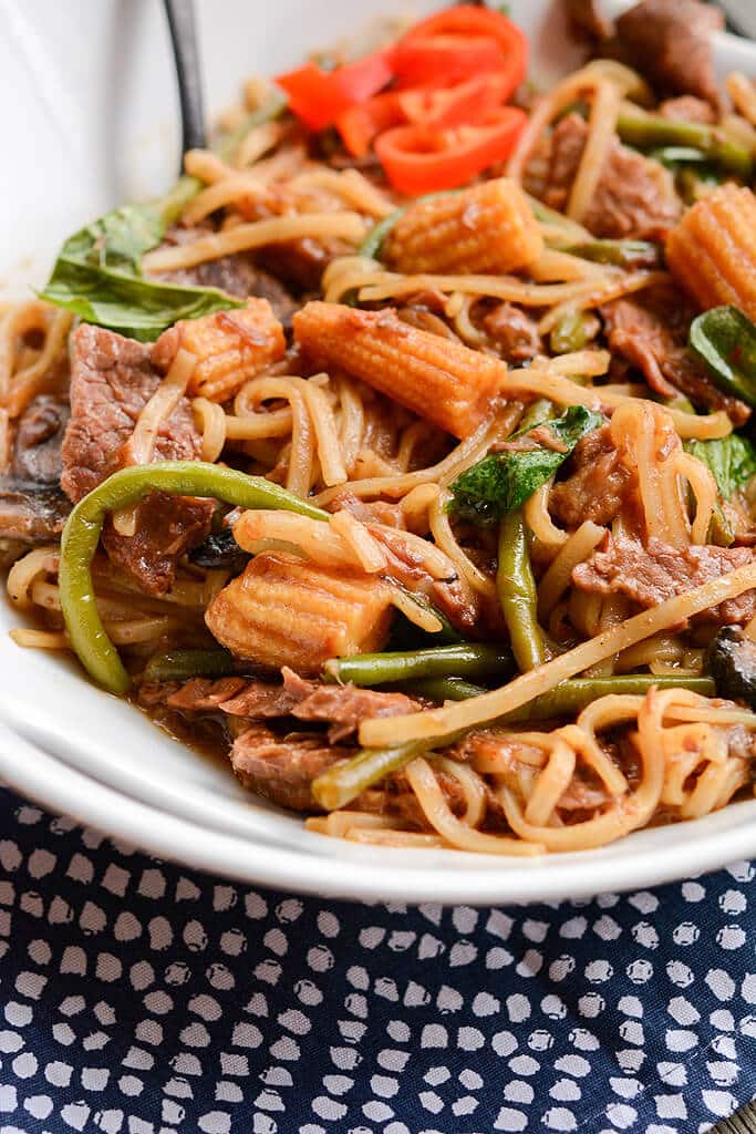 Slow Cooker Beef Drunken Noodles Slow Cooker Gourmet