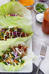 Slow Cooker Chicken Taco Wraps