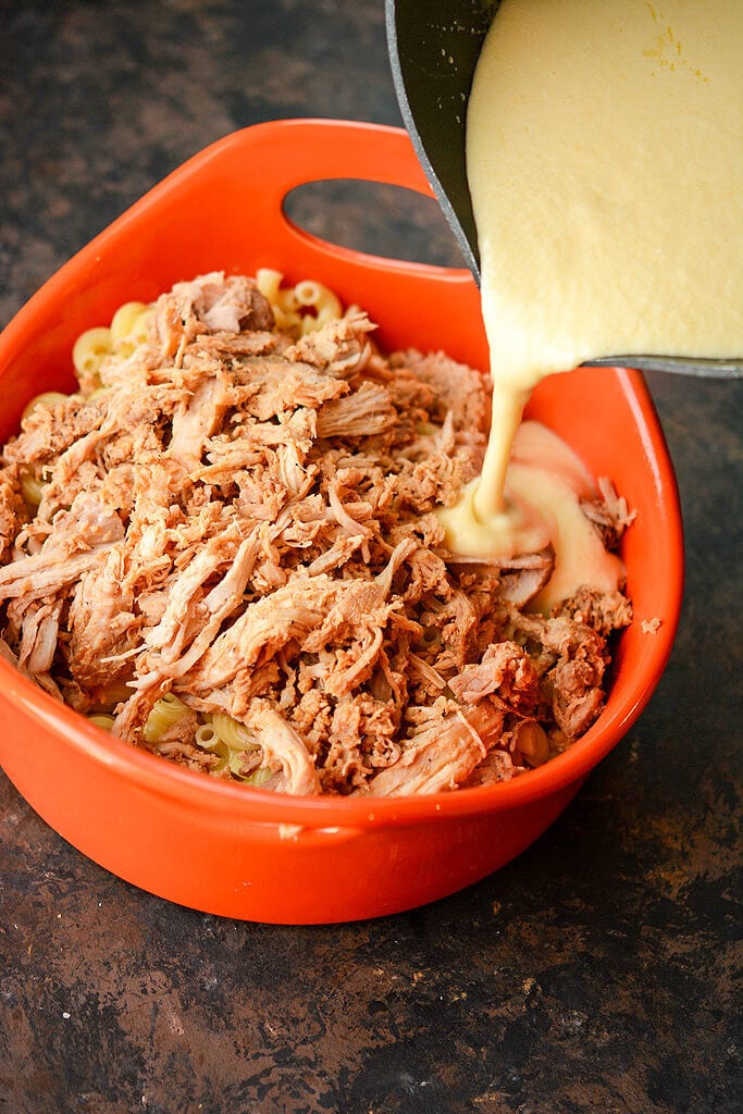 Pulled Pork Mac and Cheese