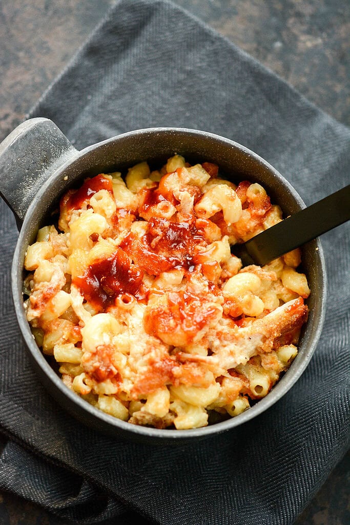 Pulled Pork Mac and Cheese