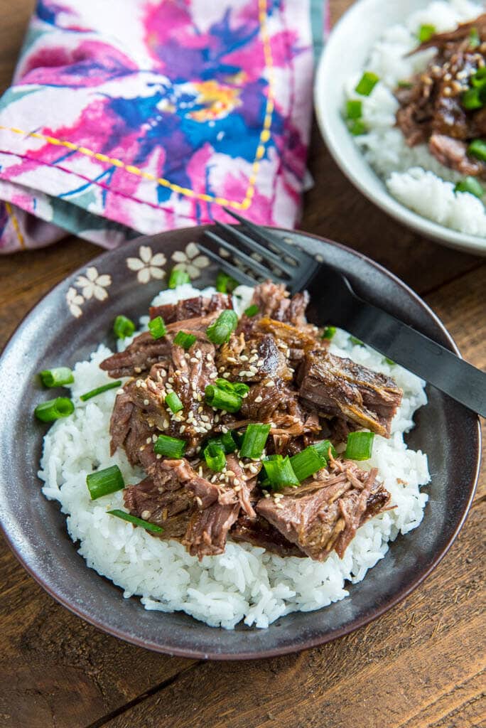 No need to waste money eating out! This Slow Cooker Mongolian Beef is so easy to make, so fresh and so much better than take-out!