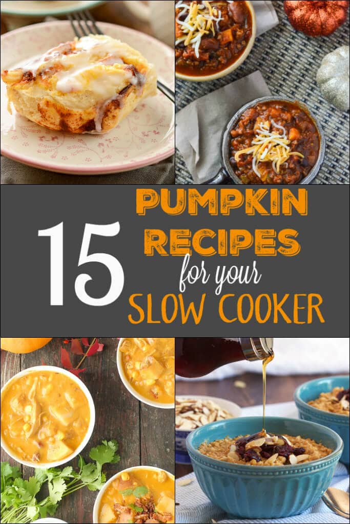 15 Pumpkin Recipes for your Slow Cooker