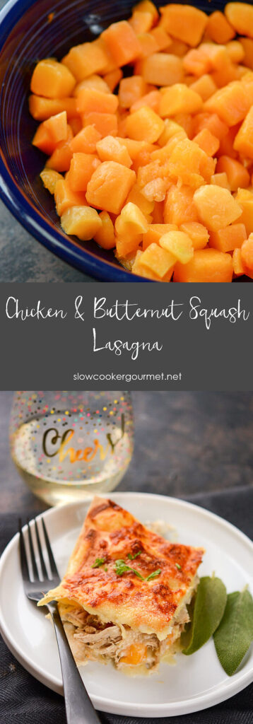 Chicken and Butternut Squash Lasagna