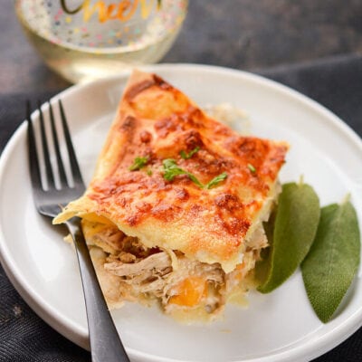 Chicken and Butternut Squash Lasagna