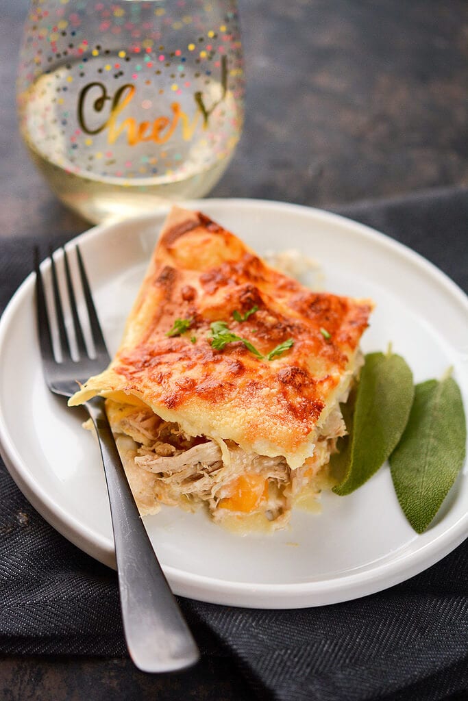 Chicken and Butternut Squash Lasagna