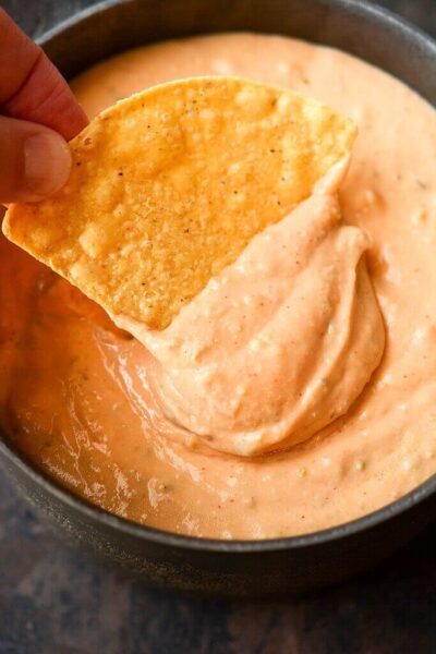 Slow Cooker Spicy Queso