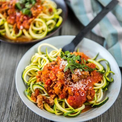 Slow Cooker Turkey Bolognese