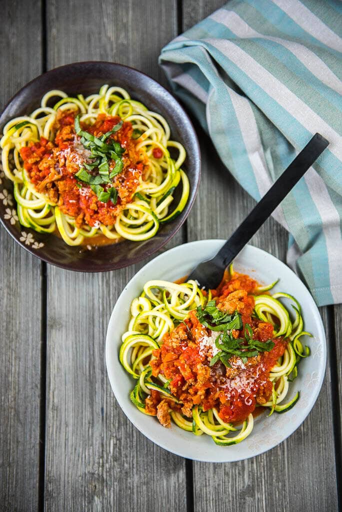 Slow Cooker Turkey Bolognese