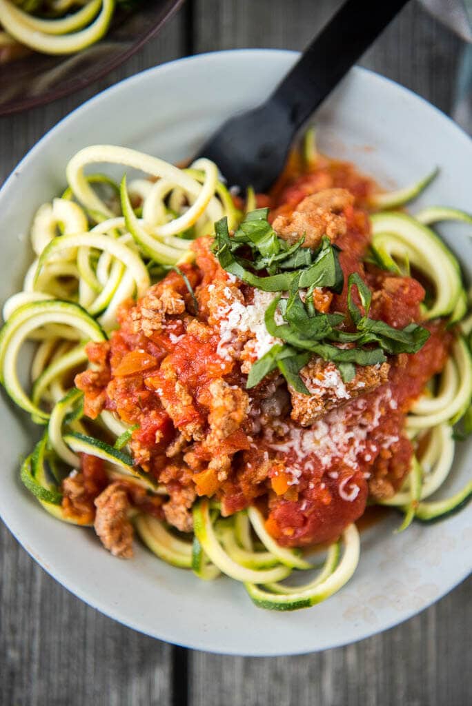 Slow Cooker Turkey Bolognese