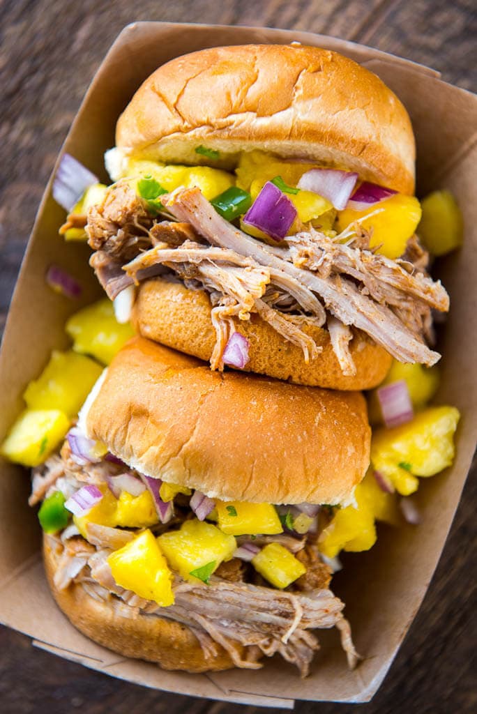 Pressure Cooker Caribbean Jerk Pulled Pork