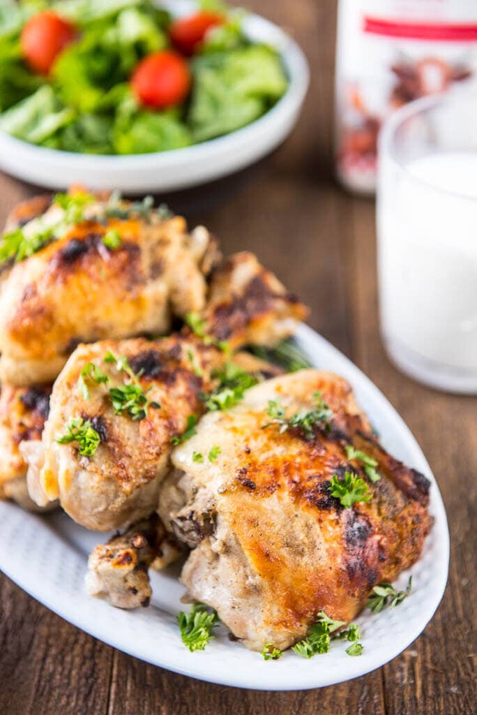 Delicious Buttermilk Chicken is a simple and quick weeknight family dinner that can be made in the slow cooker or Instant Pot!!