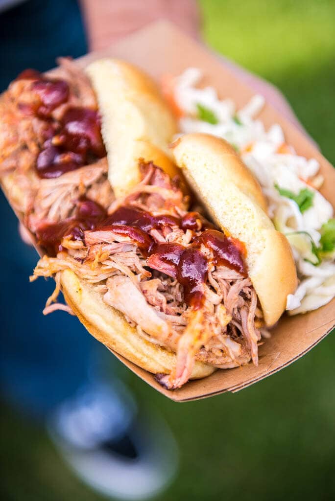 Pulled Pork Sliders that are delicious enough to go up against the best food truck fare! Use your slow cooker or your smoker to make the best pulled pork in town!