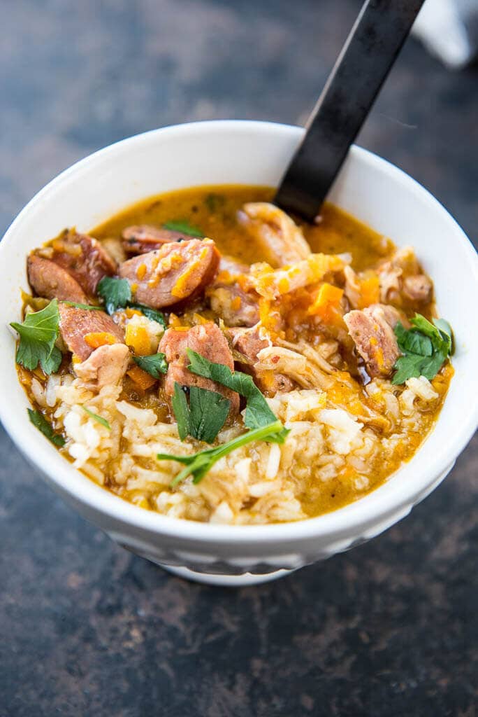 Creole Chicken and Sausage Gumbo - Smokin' and Grillin' with AB