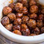 Slow Cooker Grape Jelly Meatballs