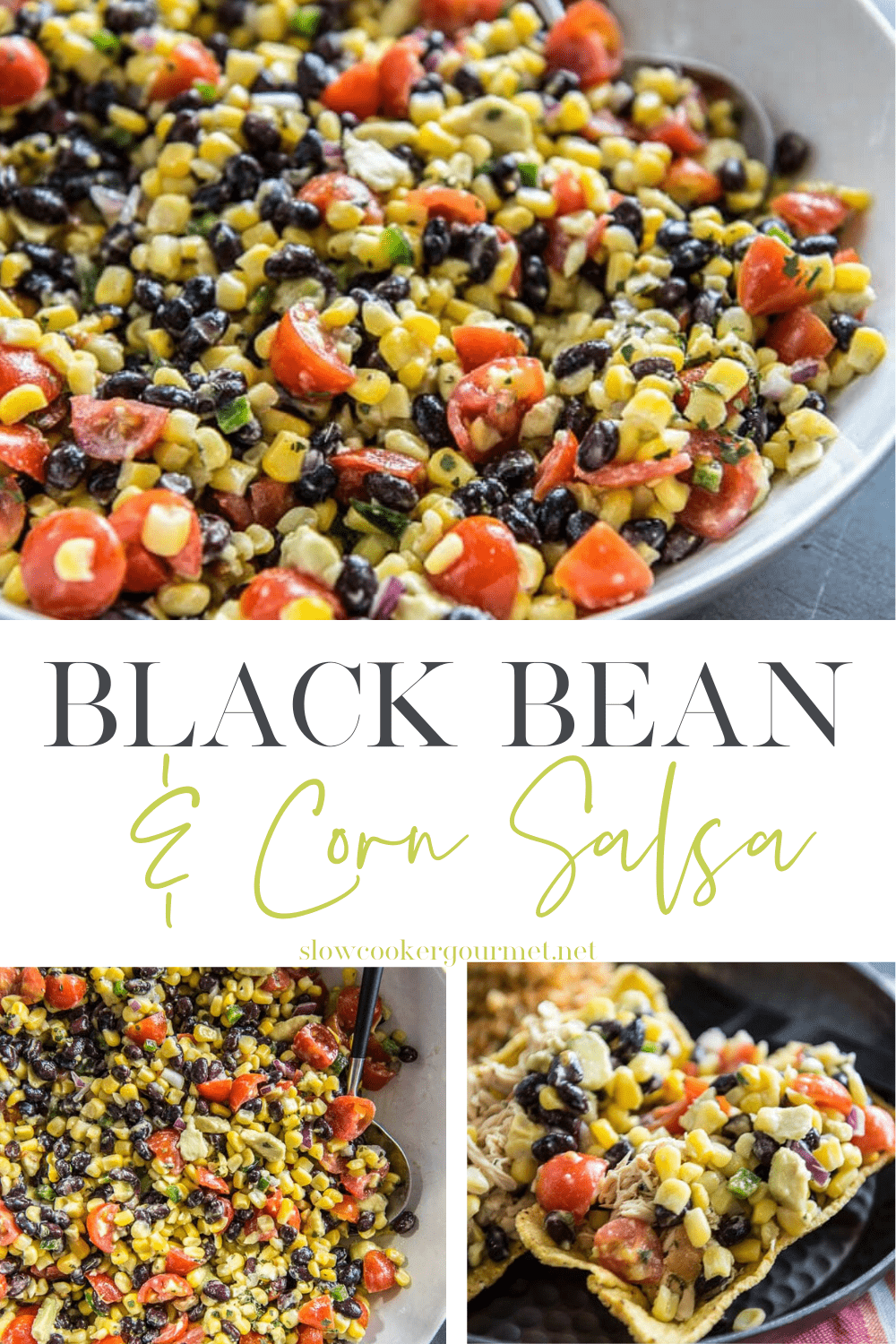 Black Bean and Corn Salsa - Slow Cooker Gourmet