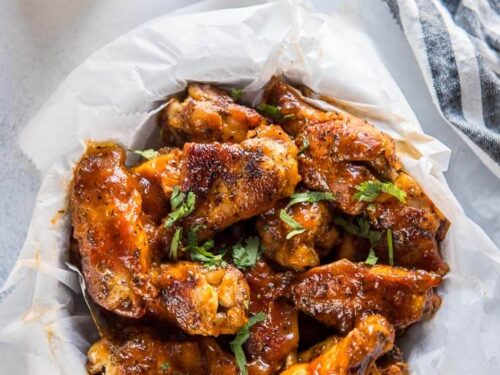 Slow Cooker Honey BBQ Chicken Wings Recipe - The Cookie Rookie®