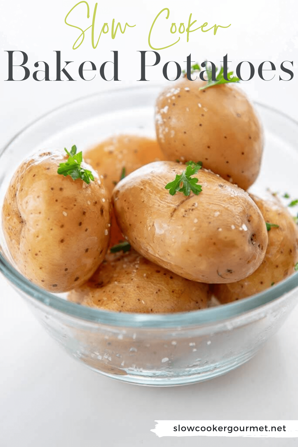 Slow Cooker Baked Potatoes Slow Cooker Gourmet