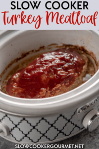 The best tried and true turkey meatloaf recipe that my family LOVES! This simple Slow Cooker Turkey Meatloaf is foolproof and perfect for family meals! #meatloaf #slowcooker #turkeyrecipe