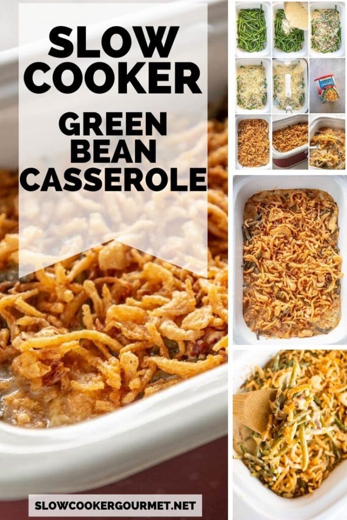 Slow Cooker Green Bean Casserole - 365 Days of Slow Cooking and