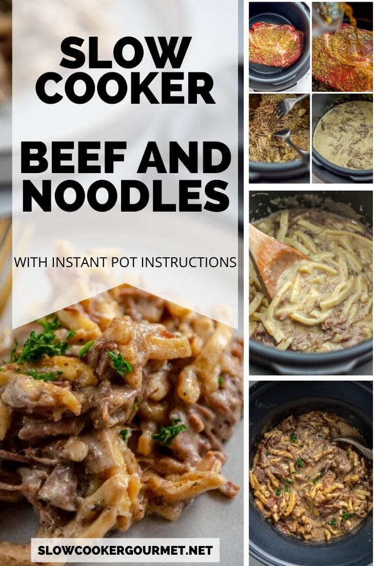 Slow Cooker Beef and Noodles - Slow Cooker Gourmet