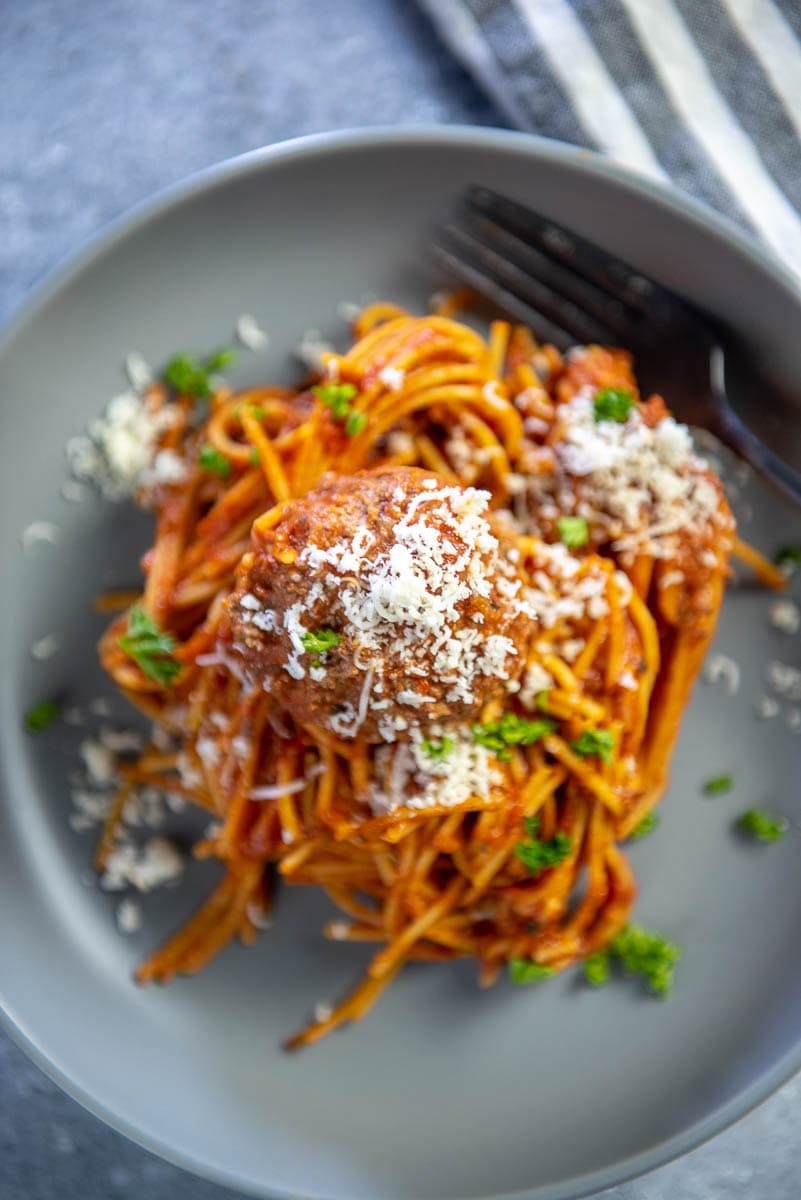 Slow Cooker Spaghetti and Meatballs Slow Cooker Gourmet