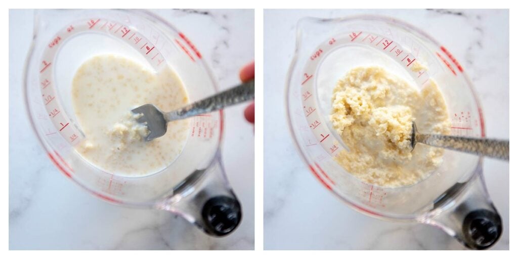 soaking panko breadcrumbs in milk