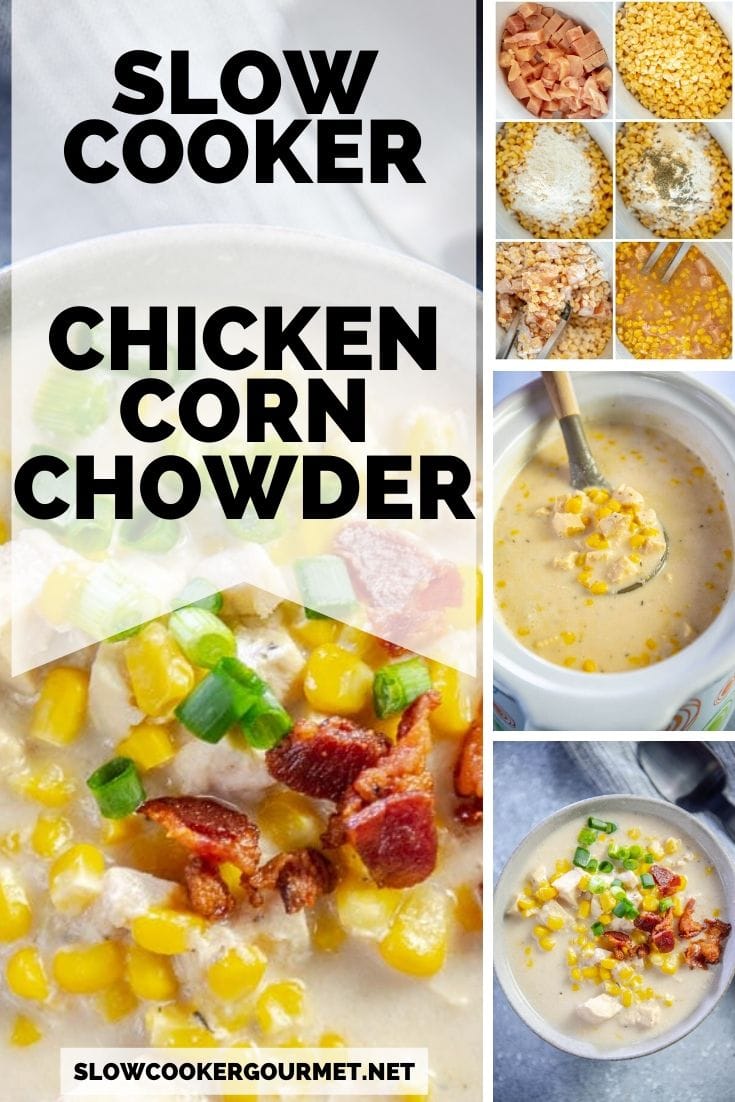 Slow Cooker Chicken Corn Chowder - Slow Cooker Gourmet