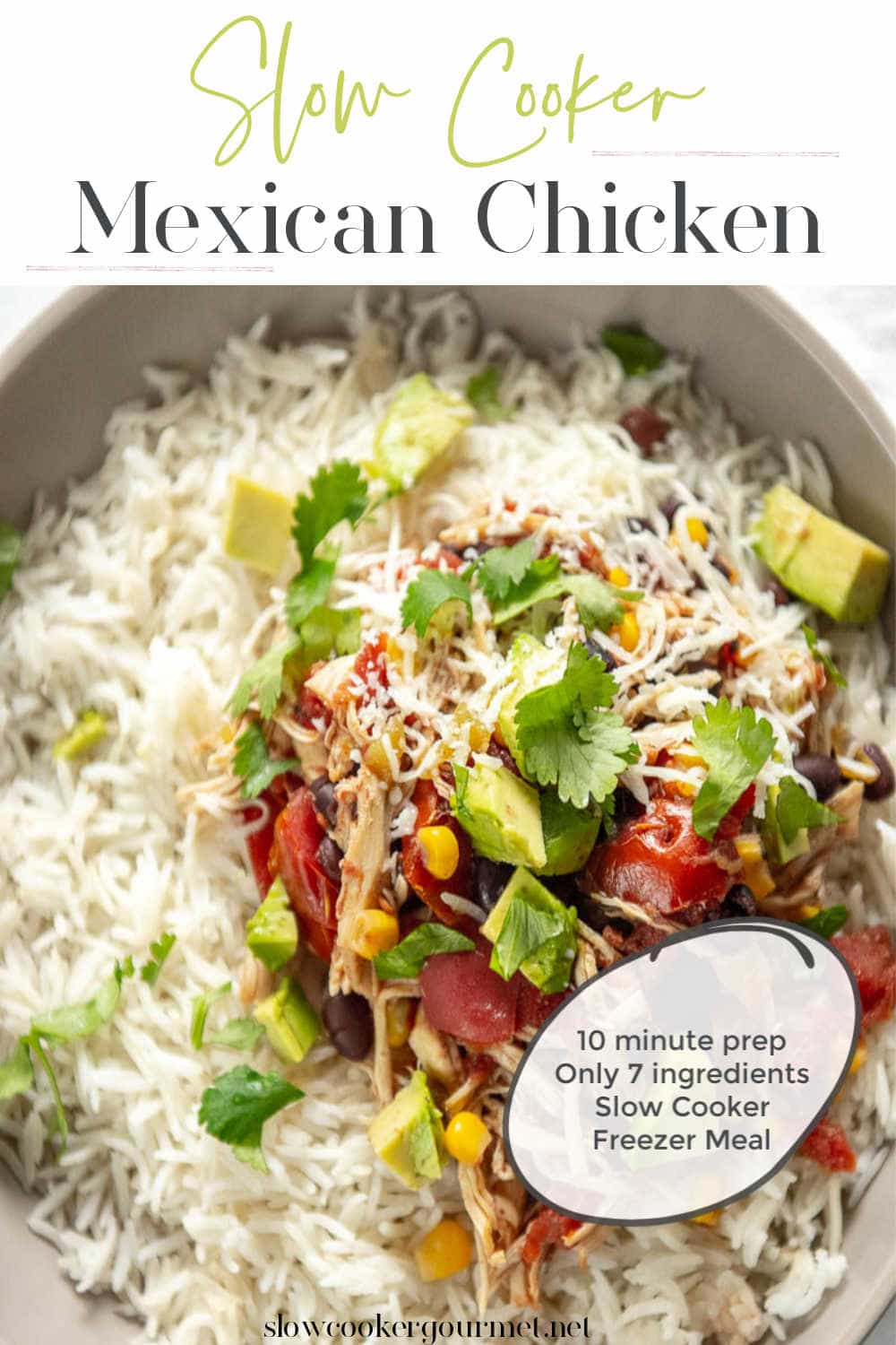 Slow Cooker Mexican Chicken - Slow Cooker Gourmet