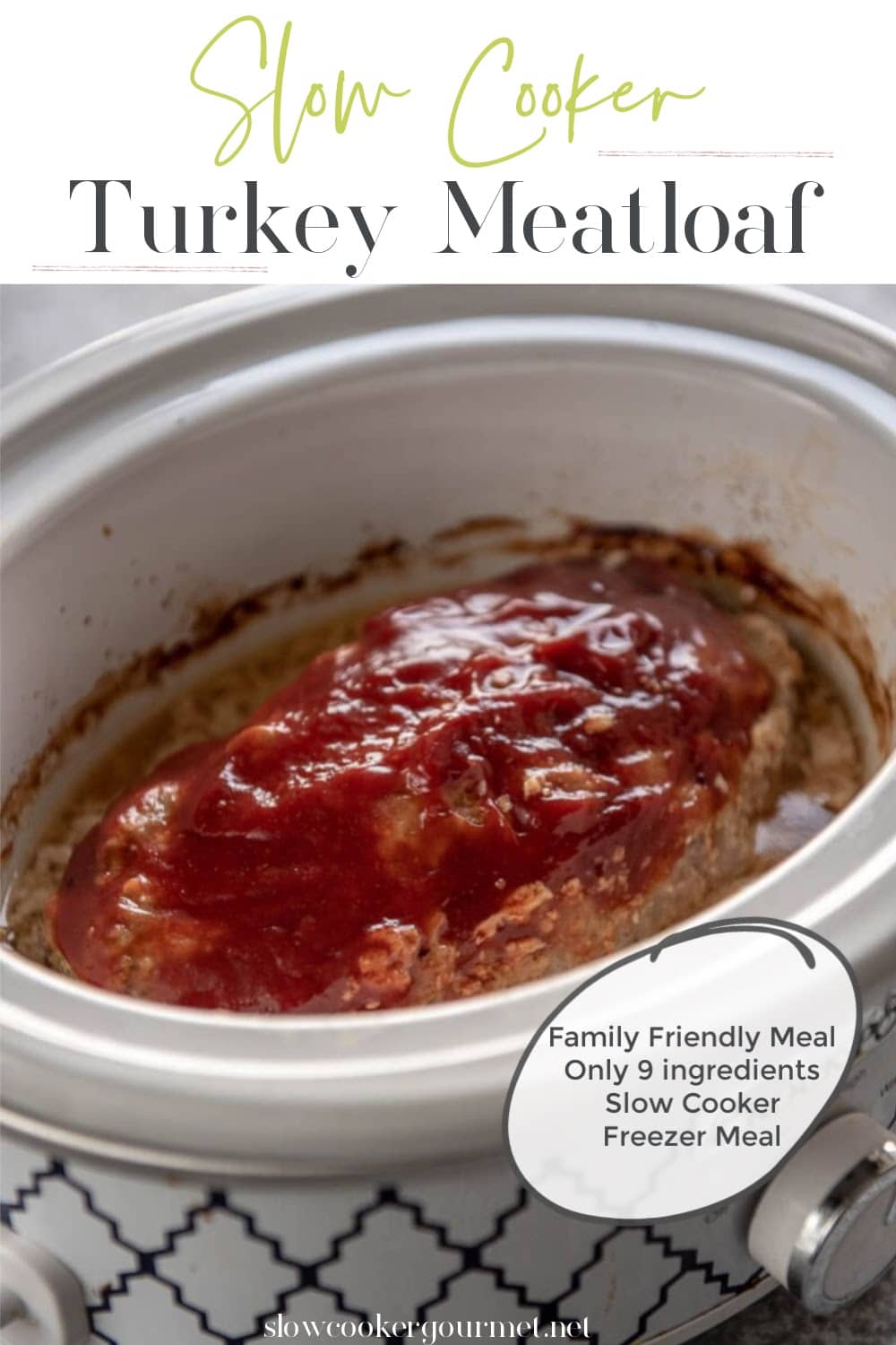 Slow Cooker Turkey Meatloaf Slow Cooker Gourmet