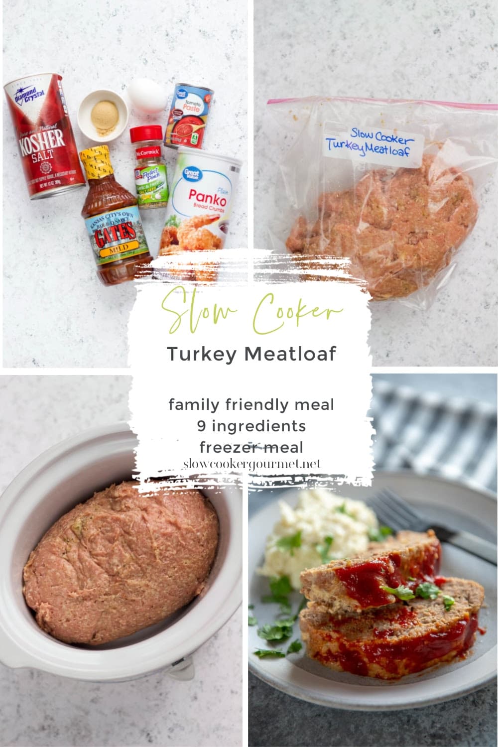 Slow Cooker Turkey Meatloaf Slow Cooker Gourmet
