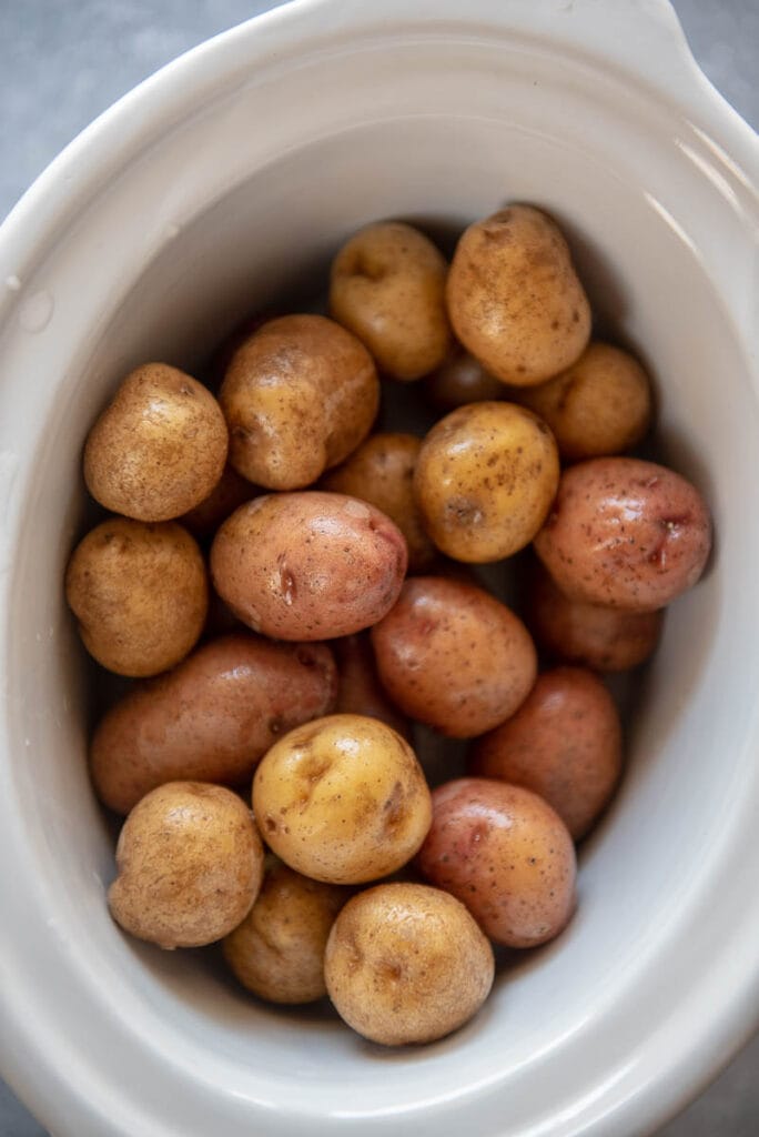 whole baby potatoes in slow cooker