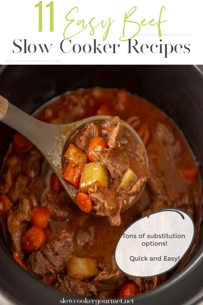 11 Easy Beef Slow Cooker Recipes - Slow Cooker Gourmet