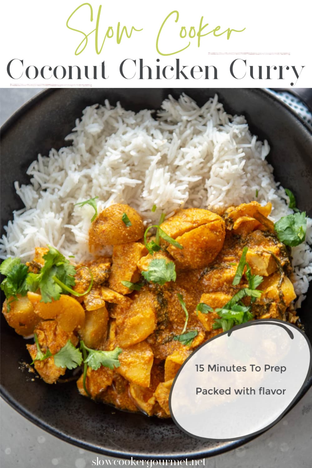 Slow Cooker Coconut Chicken Curry Slow Cooker Gourmet