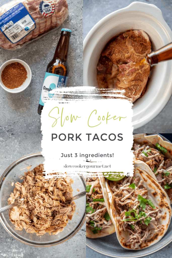 Slow Cooker Pork Tacos Slow Cooker Gourmet