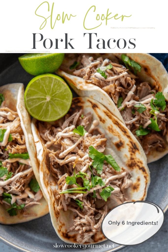 Slow Cooker Pork Tacos Slow Cooker Gourmet