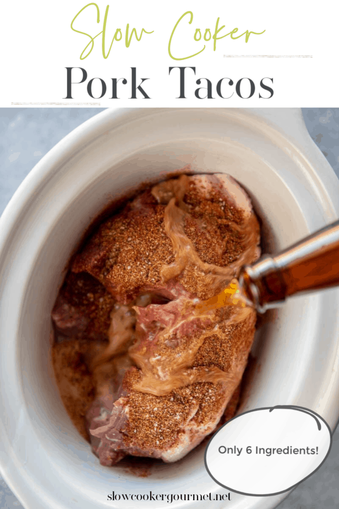 Slow Cooker Pork Tacos Slow Cooker Gourmet